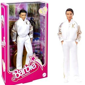 Barbie the Movie Ken in White track suit